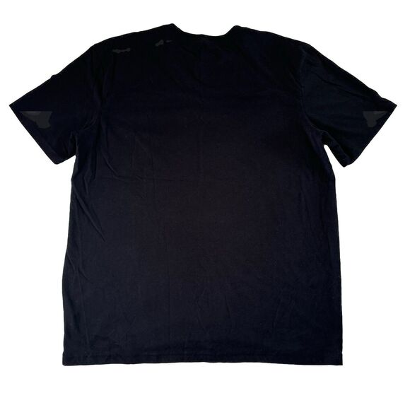 Athletic Men’s Performance Blend Tee Black Size Medium - Picture 2 of 8